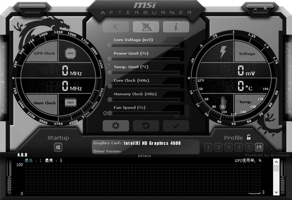 Afterburner中文版-微星显卡超频工具(MSI Afterburner)下载 v4.6.0官方中文版
