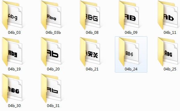 logo设计字体(12款)下载 -logo设计专用字体