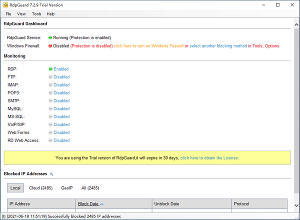 HIPS入侵防御系统-RdpGuard(HIPS入侵防御系统)下载 v7.6.9官方版