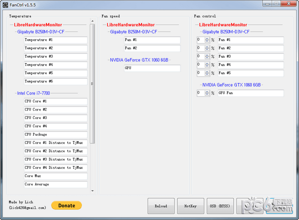 FanCtrl-FanCtrl(电脑风扇控制软件)下载 v1.5.5免费版