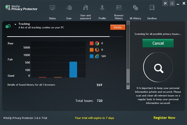 WinZip Privacy Protector-WinZip Privacy Protector(隐私保护工具)下载 v4.0.9免费版