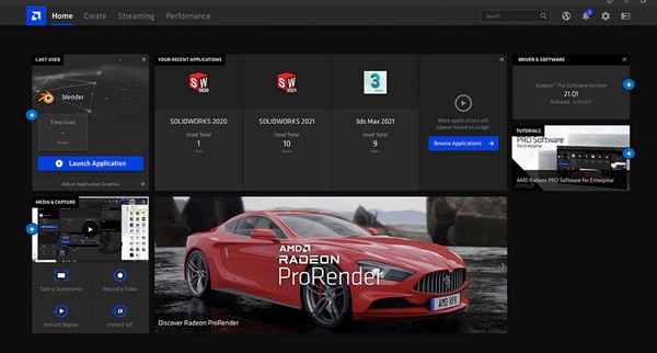 AMD Radeon PRO Software(AMD企业级驱动)下载 v21.5.2官方版