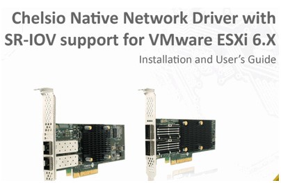 chelsio 万兆网卡驱动-chelsio万兆网卡vmware驱动下载 v1.1.0.31官方版