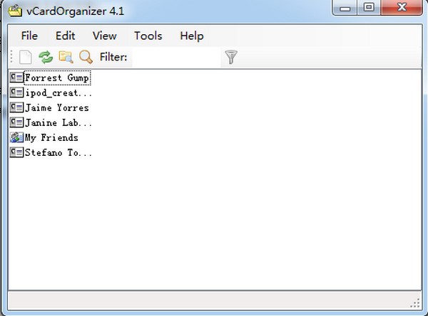 电子名片管理软件MicroProgsVCardOrganizer下载 v4.1