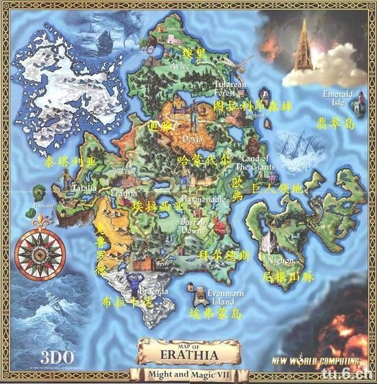 英雄无敌3:死亡阴影高级地图合辑下载 (140副战役地图及相关修改器)-本地图包包含了140副英雄无敌3游戏地图