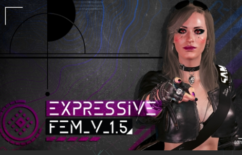 赛博朋克2077富有表现力的女性VMOD下载