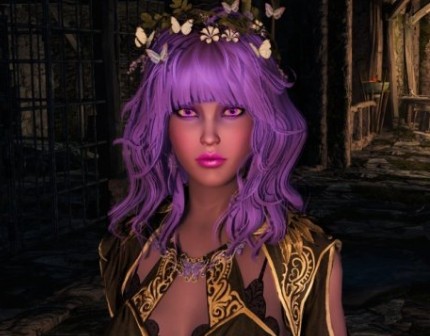 上古卷轴5重制版暗黑女精灵预设MOD下载