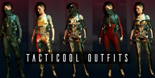赛博朋克2077Tacticool服装MOD下载