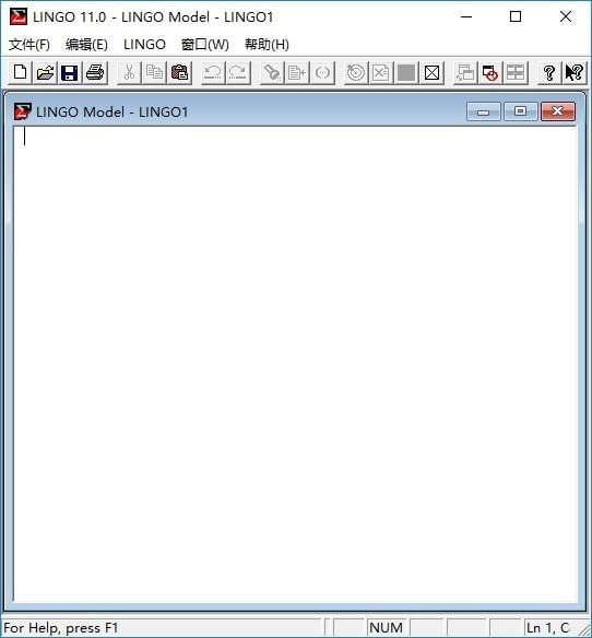 Lingo11汉化版下载-Lingo(数学建模软件)下载 v12.0官方版
