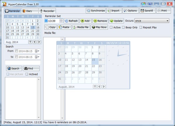 HyperCalendar下载 V3.3