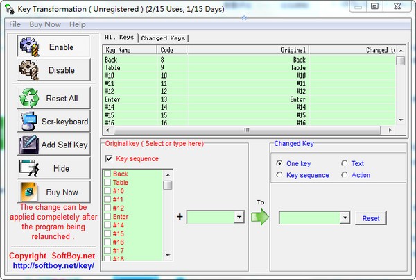 键盘自定义工具-Key Transformation下载 V6.11