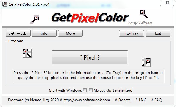 GetPixelColor-GetPixelColor(屏幕取色器)下载 v3.1.3.0官方版