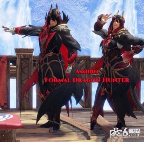 怪物猎人崛起曙光Amiibo特别套装爵银龙MOD下载