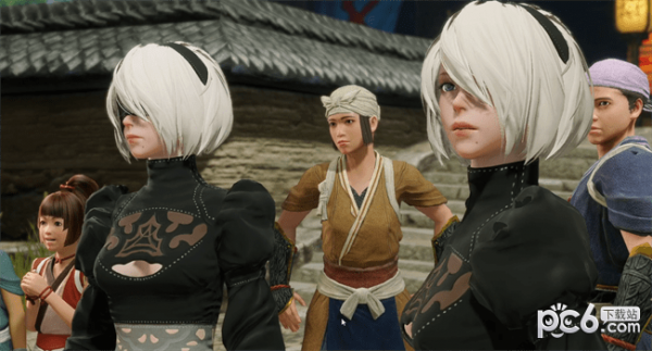 怪物猎人崛起曙光尼尔2B小姐姐替换火芽水芸姐妹MOD下载