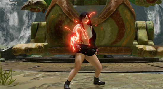 怪物猎人崛起tifa服装替换Akuma分层盔甲MOD下载