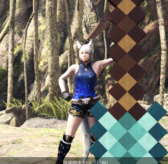 怪物猎人世界冰原迷你Mincraft武器包MOD下载