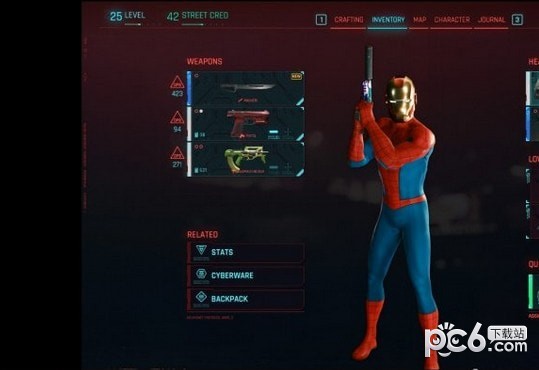赛博朋克2077钢铁侠机车头盔MOD下载