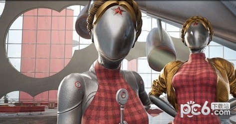 原子之心双子姐妹格子夏日套MOD下载