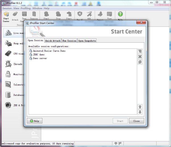 JProfiler(java分析软件)下载 v8.1.2官方版