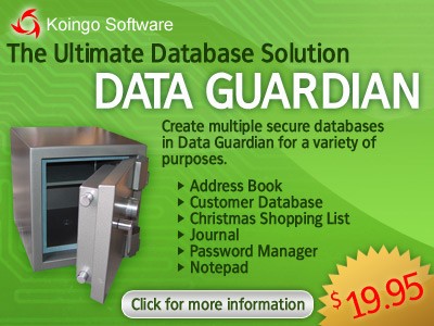 隐私痕迹保护工具 Koingo Software Data Guardian