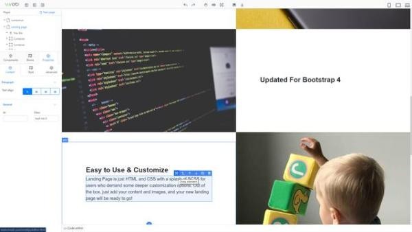VvvebJs(网页设计工具)下载 v2.0免费版