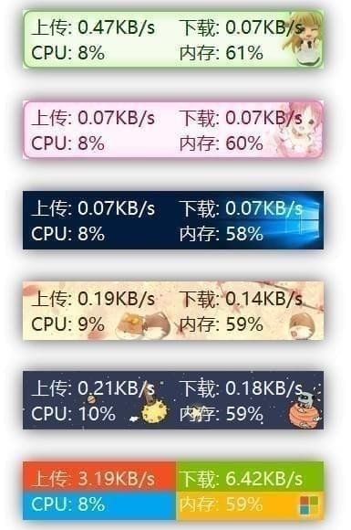 TrafficMonitor(电脑网速监控悬浮窗)下载 v1.81.0绿色版