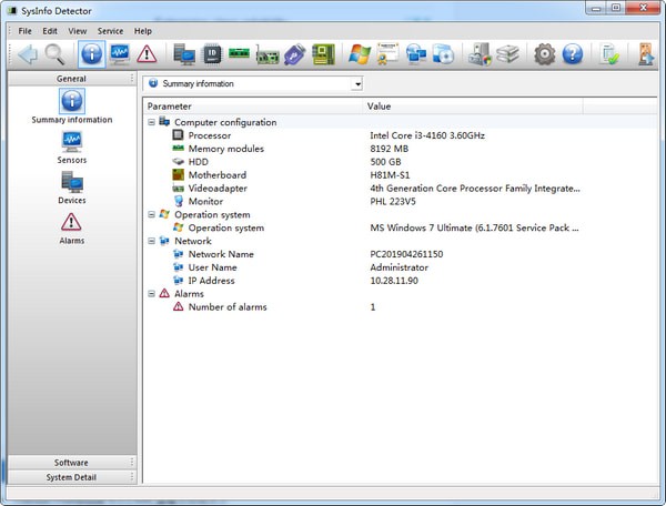 SysInfo Detector-SysInfo Detector(硬件检测软件)下载 v1.8.4官方版