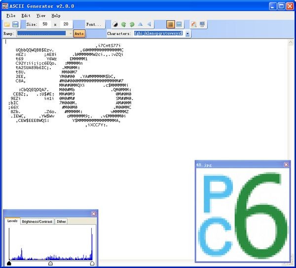 图片转字符画(ASCII Generator)下载 2.0绿色版