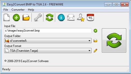 Easy2Convert BMP to TGA(BMP转TGA工具)下载 v3.0官方版