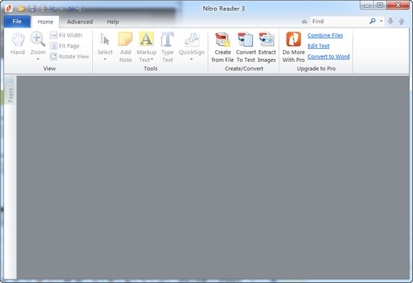 Nitro PDF Reader(PDF阅读器)下载 v3.5.6.5(x86)官方版-强大的多功能PDF阅读器