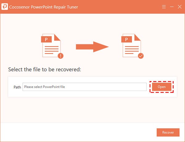 Cocosenor PowerPoint Repair Tuner(PPTX修复工具)下载 v3.0.0.3官方版