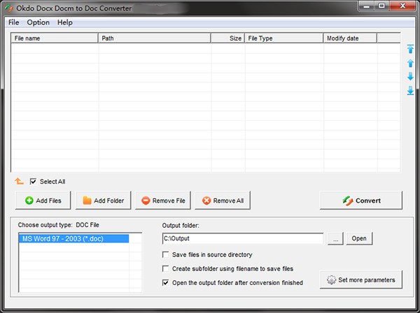 Okdo Docx Docm to Doc Converter(word文档转换工具)下载 v5.6官方版