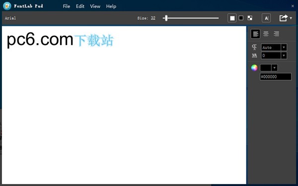 FontLab Pad-FontLab Pad(彩色字体生成器)下载 v1.0官方版