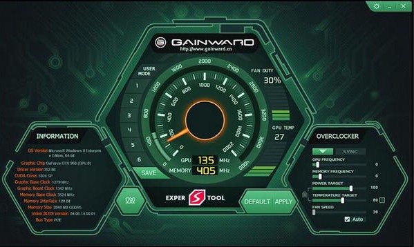 耕升显卡超频软件-耕升ExperTool III下载 v1.0官方版