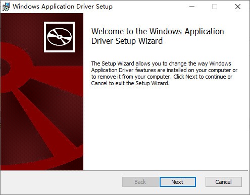 Windows应用程序驱动程序(Windows Application Driver)下载 v1.2.1官方版