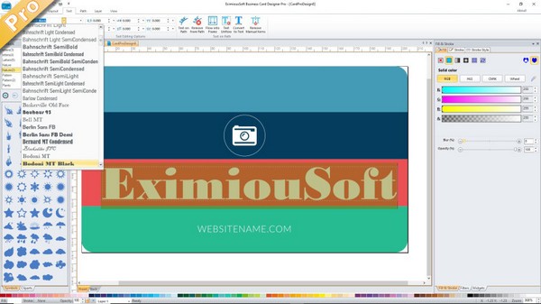 EximiousSoft Business Card Designer Pro(名片设计工具)下载 v3.90官方版