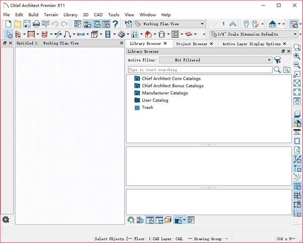 Chief Architect破解版-Chief Architect Premier X11(3D建筑家居软件)下载 v21.1.0.40免费版