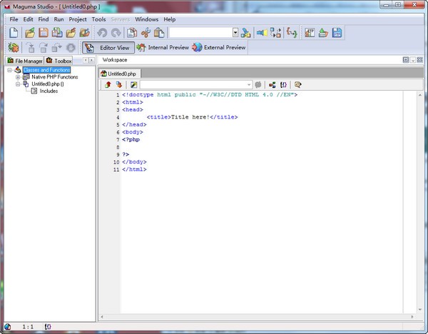 Maguma.Studio(性能优异的phpIDE)下载 V1.33 免费版-ide开发软件