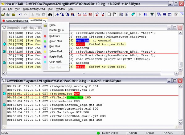hoo wintail-Hoo WinTail(日志查看器)下载 v4.2官方版