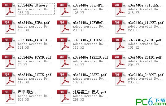 s3c2440中文手册合集下载 pdf文档-s3c2440整套中文手册