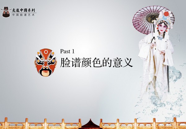 脸谱文化PPT模板下载