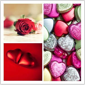 2014情人节桌面主题-2014情人节浪漫玫瑰win7主题下载