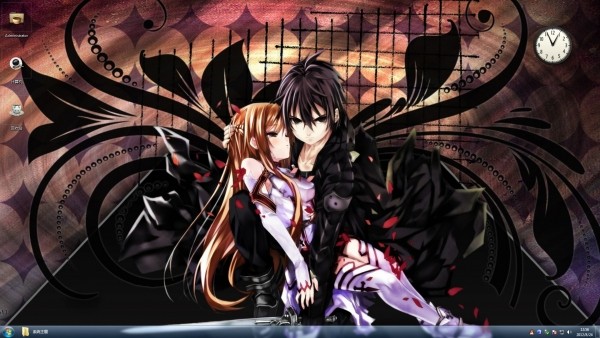 刀剑神域win7主题-刀剑神域win7主题下载