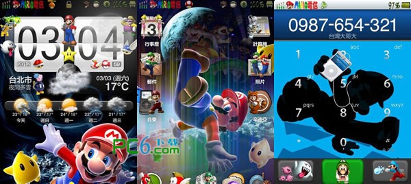 马里奥iphone桌面主题下载