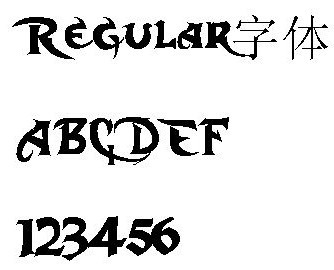 regular字体-regular字体下载