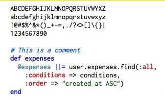 10款最适合编程的字体下载 -编程字体下载