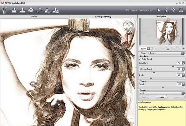 ps素描滤镜下载-ps素描滤镜AKVIS Sketch下载 v13.0.2473.8439免费版