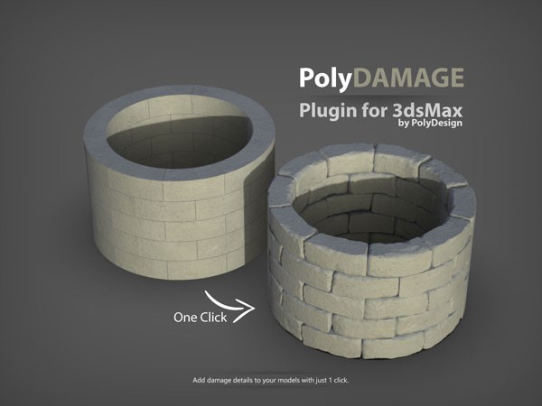 polydamage插件-PolyDamage(3D max效果插件)下载 v1.01中文免费版