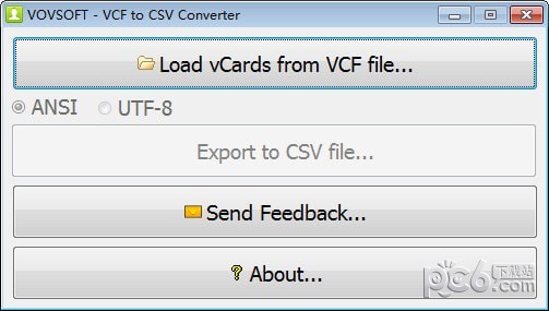 VCF转CSV工具(VCF to CSV Converter)下载 v2.9官方版