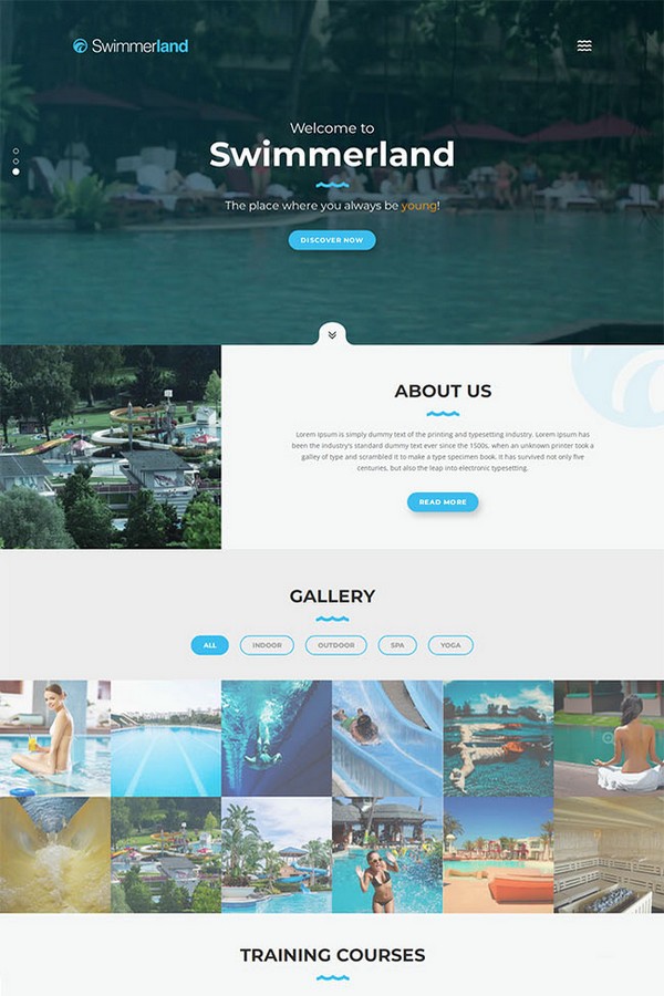 水上乐园游乐场网站模板-水上乐园游乐场网站模板下载 免费版